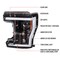 Spec-D Tuning 17-19 FORD F250 PROJECTOR HEAD LIGHTS, PK  2 2LHP-F25017BK-TM - alternate 8